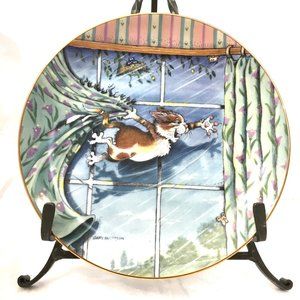 Gary Patterson Comical Cats Collector Plate